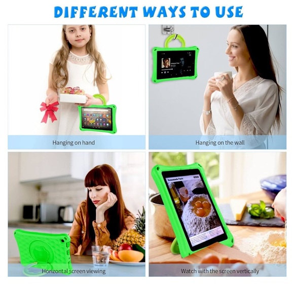 Fire HD 10 Tablet Case (2021 Released) 11th Generation and Fire HD 10 Plus Case - Picture 10 of 10